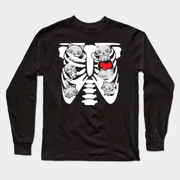 Cat in your bone Long Sleeve T-Shirt by tiranntrmoyet